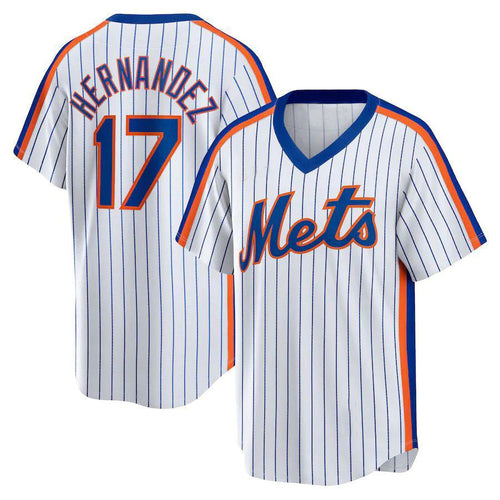 NY.Mets #17 Keith Hernandez White Home Cooperstown Collection Player Baseball Jerseys baseball jersey product view 1