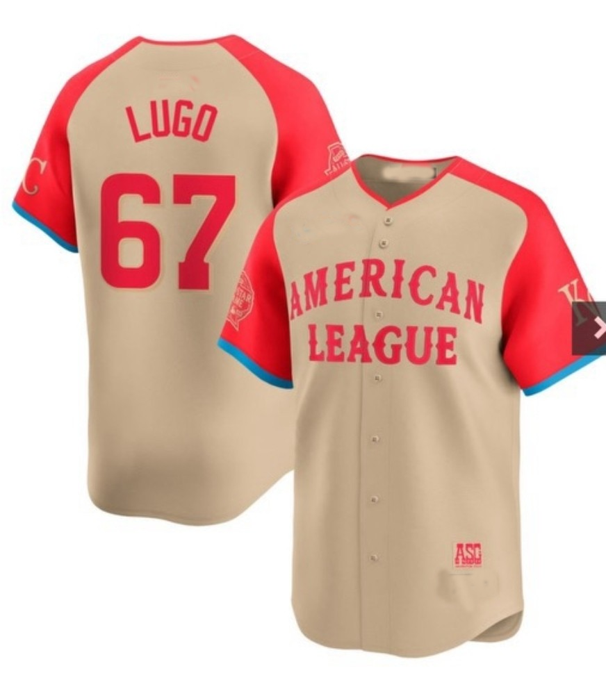 NY.Mets #67 Seth Lugo Player Cream All Star Limited Stitched Baseball Jerseys baseball jersey product view 1