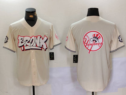NY.Yankees Blank Cream Vapor Limited Stitched Baseball Jerseys Player Game Jersey baseball jersey product view 1