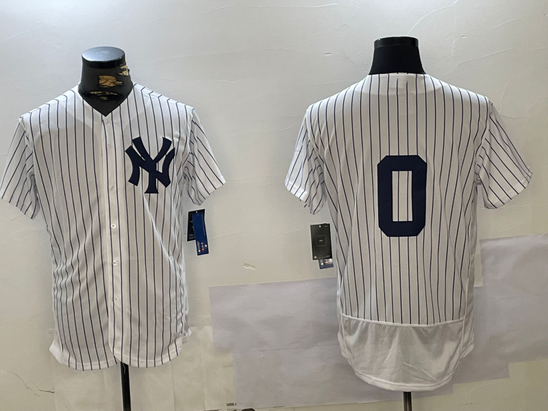 NY.Yankees #0 Marcus Stroman Player Game Jersey White Flex Base Stitched Baseball Jerseys baseball jersey product view 1
