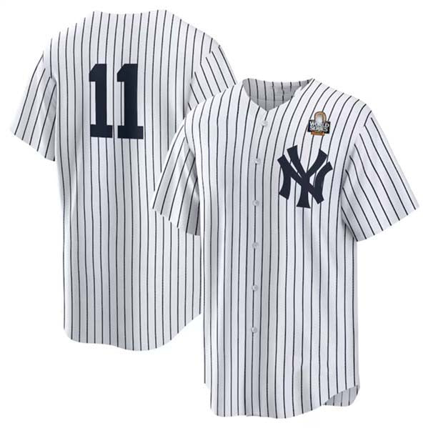 NY.Yankees #11 Anthony White Player Game Jersey Cool Base Stitched Baseball Jerseys baseball jersey product view 1