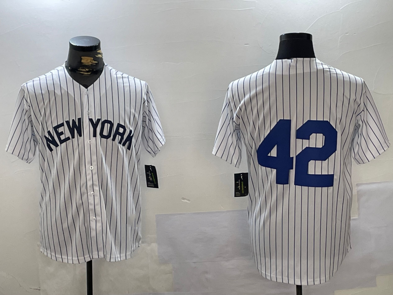 NY.Yankees #42 Jackie Robinson Player Game Jersey White Cool Base Stitched Baseball Jerseys baseball jersey product view 1