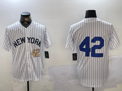 NY.Yankees #42 Jackie Robinson Player White Game Jersey Cool Base Stitched Baseball Jerseys baseball jersey product view 1