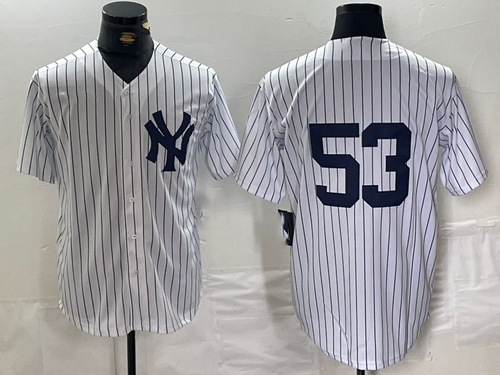 NY.Yankees #53 Bobby Abreu Player White Cool Base Stitched Baseball Jerseys baseball jersey product view 1