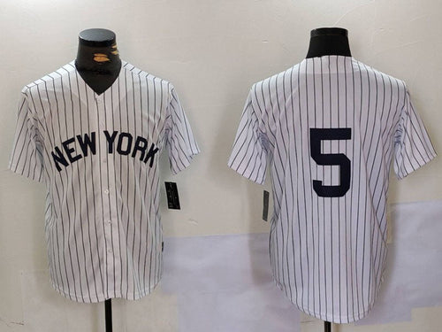 NY.Yankees #5 Joe DiMaggio White Player Cool Base Stitched Baseball Jerseys baseball jersey product view 1