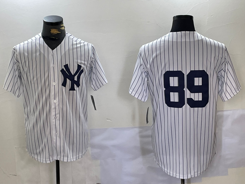 NY.Yankees #89 Jasson Dominguez Player White Cool Base Stitched Baseball Jerseys baseball jersey product view 1
