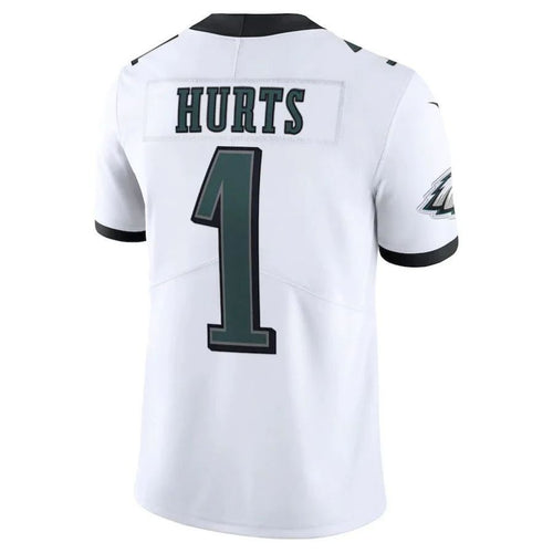 P.Eagles #1 Jalen Hurts White Player Vapor Limited Jersey Stitched American Football Jerseys football jersey product view 1