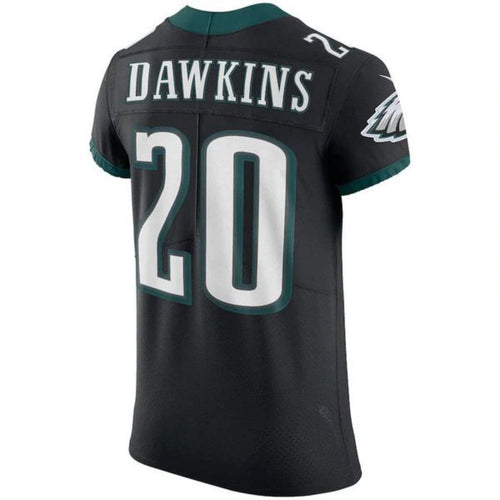 P.Eagles #20 Brian Dawkins Black Elite Player Jersey -Stitched American Football Jerseys football jersey product view 1
