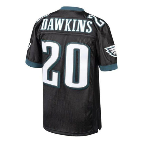 P.Eagles #20 Brian Dawkins Player Mitchell & Ness Black 2003 Authentic Throwback Retired Player Jersey Stitched American Football Jerseys football jersey product view 1