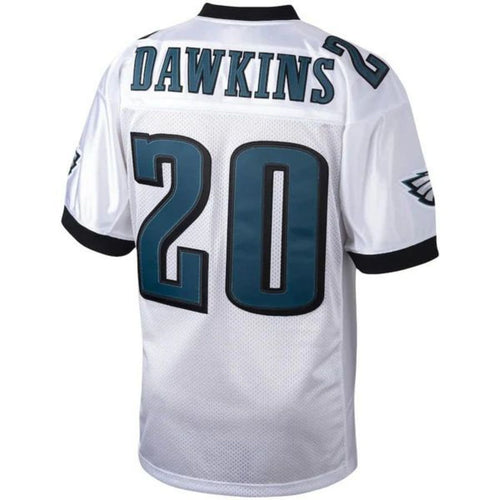 P.Eagles #20 Brian Dawkins Mitchell & Ness White 2004 Authentic Throwback Retired Player Jersey Stitched American Football Jerseys football jersey product view 1