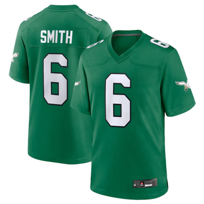 P.Eagles #26 DeVonta Smith Kelly Green Alternate Game Player Jersey Stitched American Football Jerseys football jersey product view 2