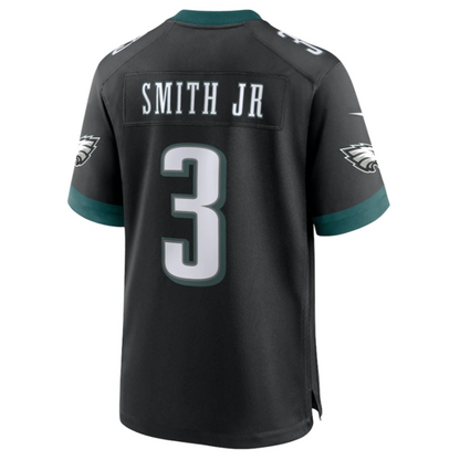 P.Eagles #3 Nolan Smith Player Black Alternate Game Jersey -American Stitched Football Jerseys football jersey product view 1