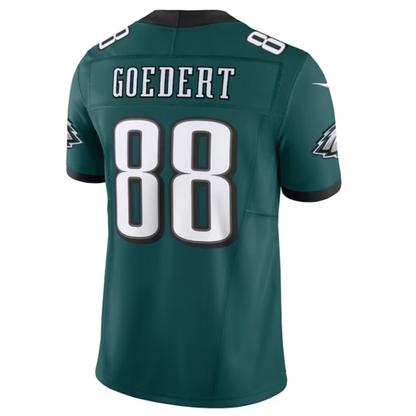 P.Eagles #88 Dallas Goedert Player Midnight Green Vapor F.U.S.E. Limited Jersey Stitched American Football Jerseys football jersey product view 1