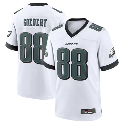 P.Eagles #88 Dallas Goedert Player White Game Jersey Stitched American Football Jerseys football jersey product view 2