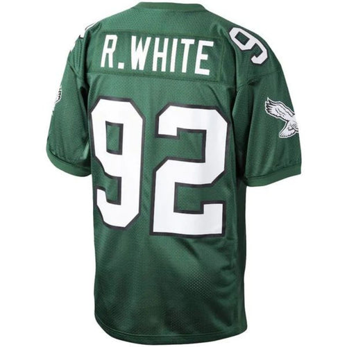 P.Eagles #92 Reggie White Kelly Green 1992 Authentic Throwback Retired Player Jersey Stitched American Football Jerseys football jersey product view 1