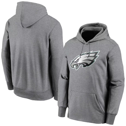 P.Eagles Blank Player Midnight Gray Pullover Hoodie Football Jerseys football jersey product view 1