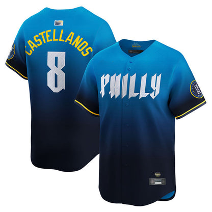 P.Phillies #8 Nick Castellanos Player City Connect Limited Baseball Jerseys baseball jersey product view 1