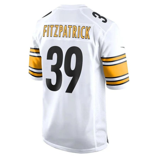 #39 Minkah Fitzpatrick Playre P.Steelers White Game Stitched Football Jerseys football jersey product view 1