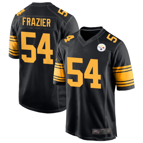 P.Steelers #54 Zach Frazier Player Black Alternate Game Football Jerseys football jersey product view 1