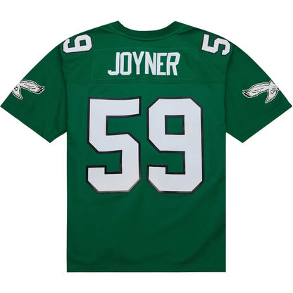P.Eagles #59 Seth Joyner Player Legacy Replica Game Jersey - Kelly Green Stitched American Football Jerseys football jersey product view 1