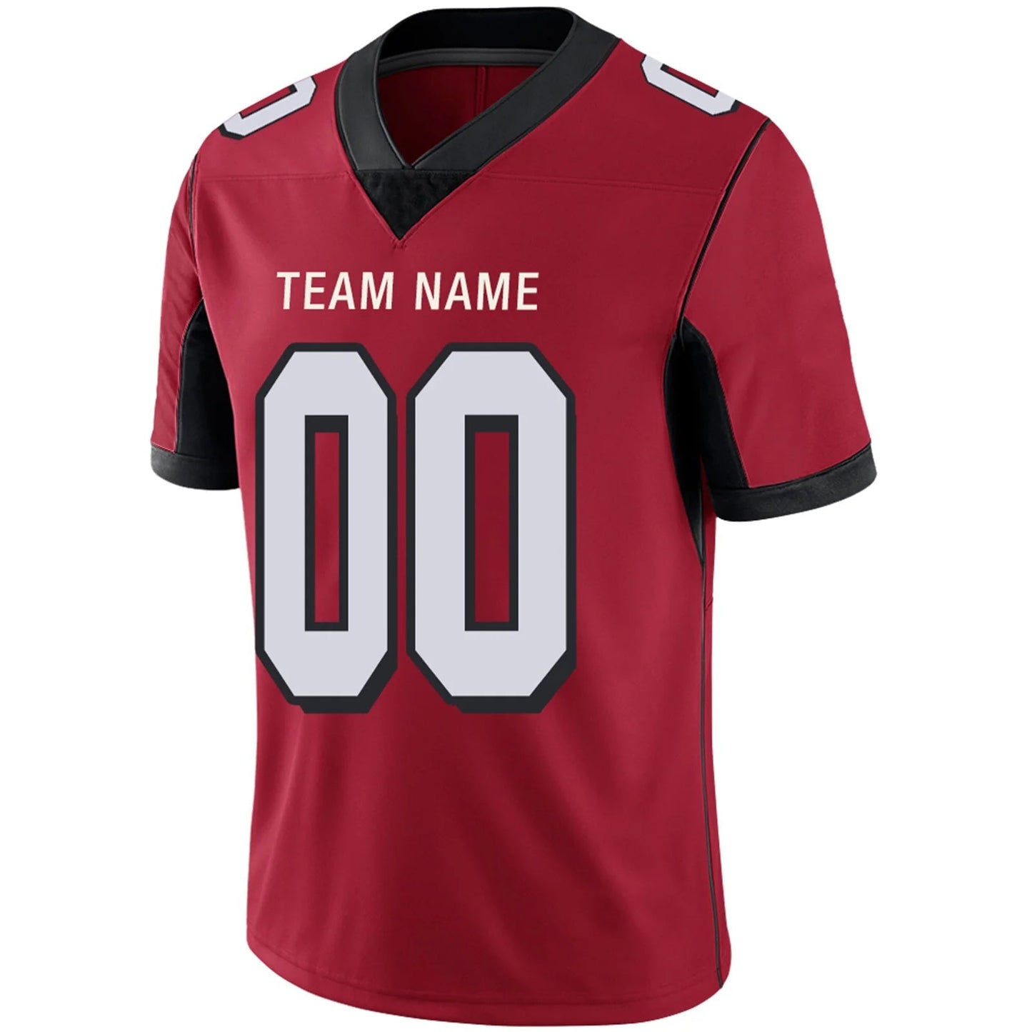 Custom A.Falcons Red Personalized Design Your Own Name and Number for Men Women Youth Jerseys football jersey product view 3