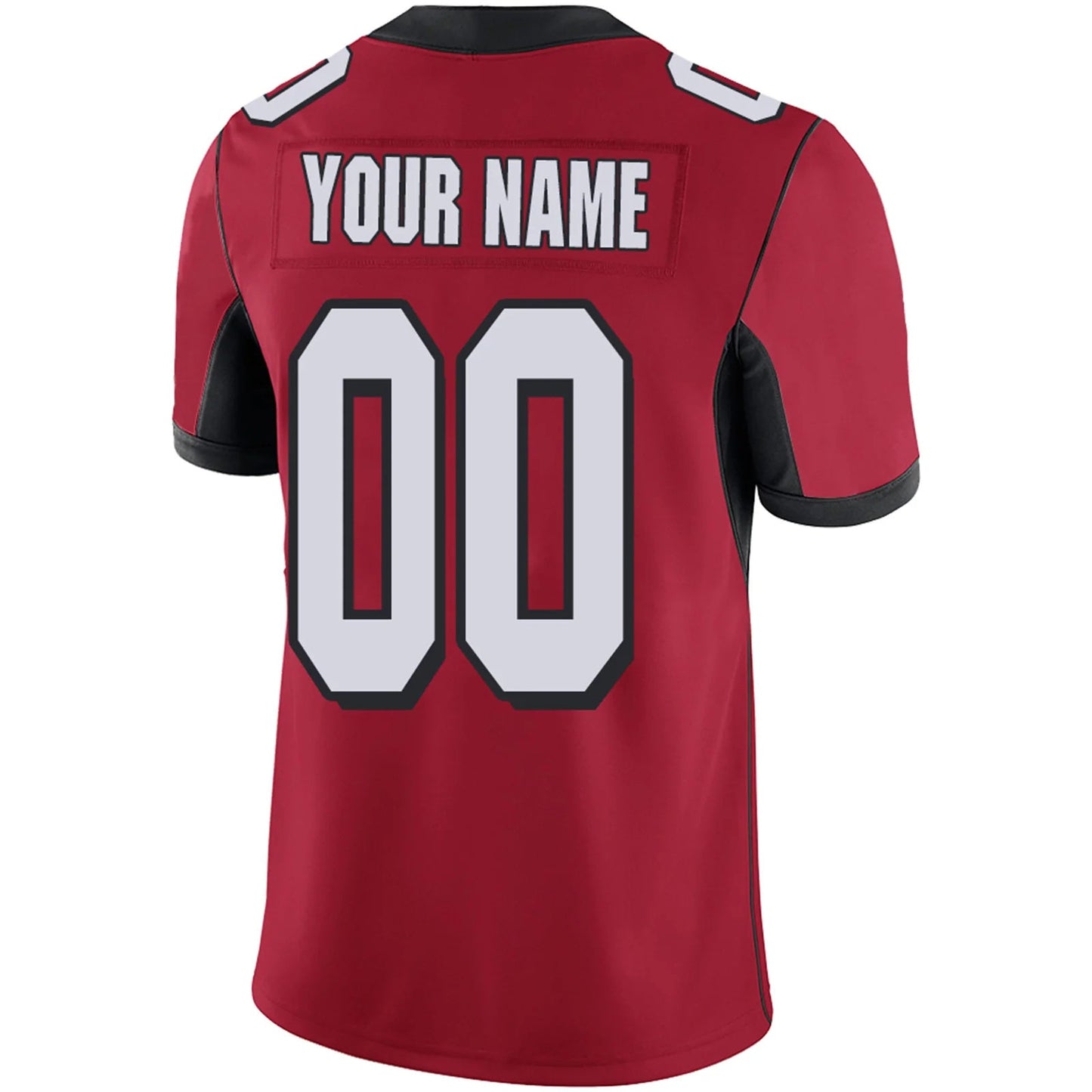 Custom A.Falcons Red Personalized Design Your Own Name and Number for Men Women Youth Jerseys football jersey product view 4