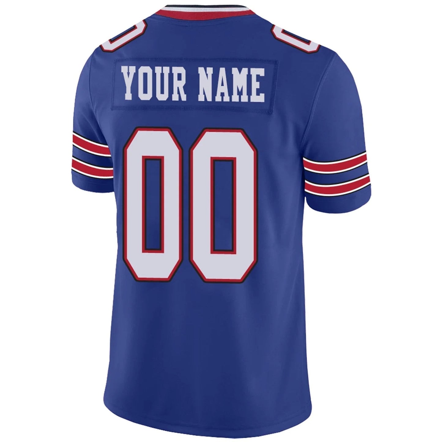 Custom B.Bills Royal Personalized Design Your Own Name and Number for Men Women Youth Jerseys football jersey product view 4