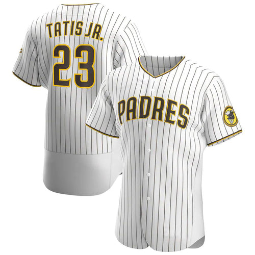 S.Diego Padres #23 Fernando Tat¡§as Jr. Player White Home Limited Baseball Jerseys baseball jersey product view 1
