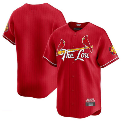 St.Louis Cardinals Blank Player Red City Connect Limited Stitched Baseball Jerseys baseball jersey product view 1