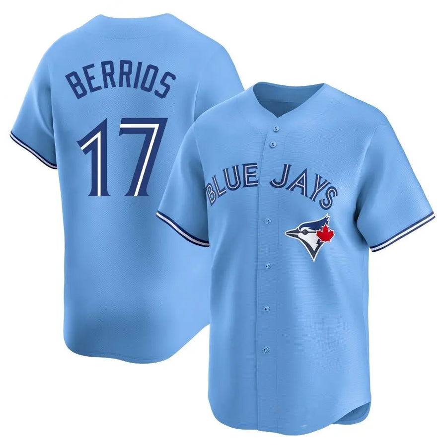 T.Blue Jays #17 Jose Berrios Player Blue Limited Home Baseball Jerseys baseball jersey product view 1