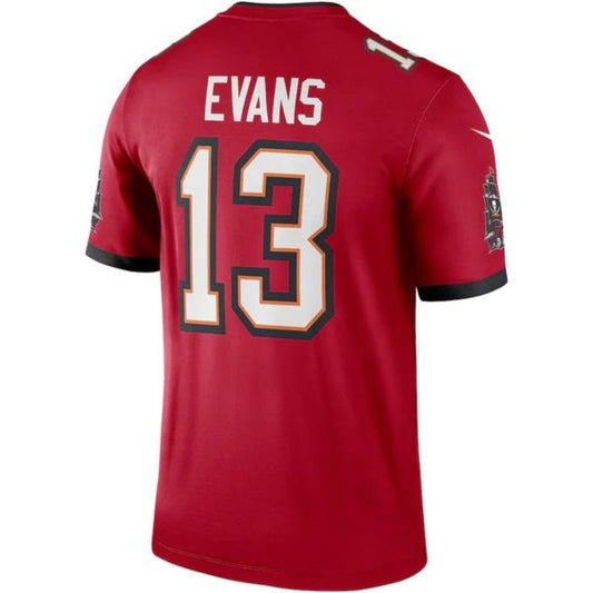 #13 Mike Evans Player TB.Buccaneers Red Legend Game Football Jerseys football jersey product view 1