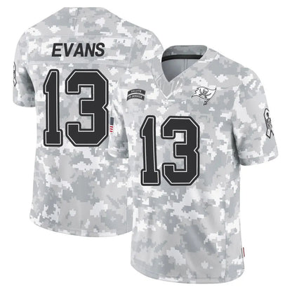 TB.Buccaneers #13 Mike Evans Player Limited Arctic Camo Football Jerseys football jersey product view 1