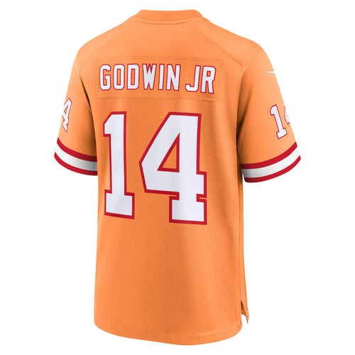 TB.Buccaneers #14 Chris Godwin Jr. Player Orange Game Football Jerseys football jersey product view 1
