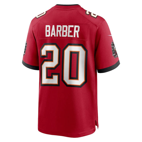 TB.Buccaneers #20 Ronde Barber Player Red Home Game Football Jerseys football jersey product view 1