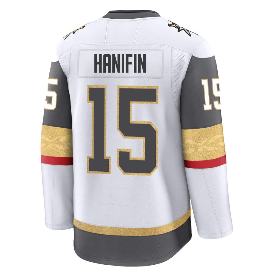 V.Golden Knights #15 Noah Hanifin Player Supporters Home Breakaway White Hockey Jerseys hockey jersey product view 1