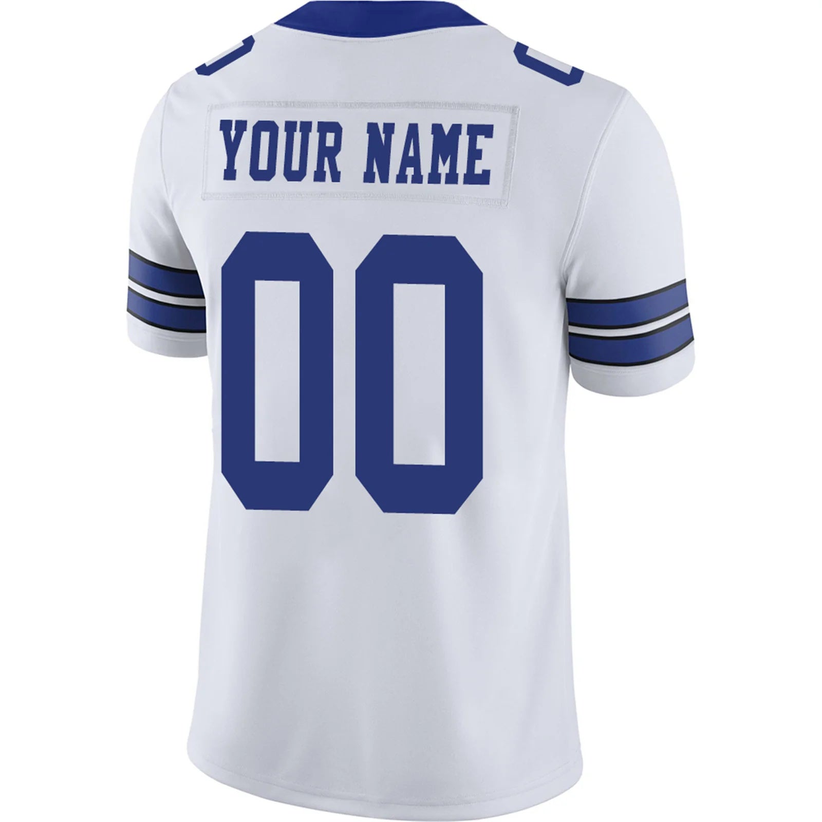 Custom D.Cowboys White Personalized Design Your Own Name and Number for Men Women Youth Jerseys football jersey product view 3