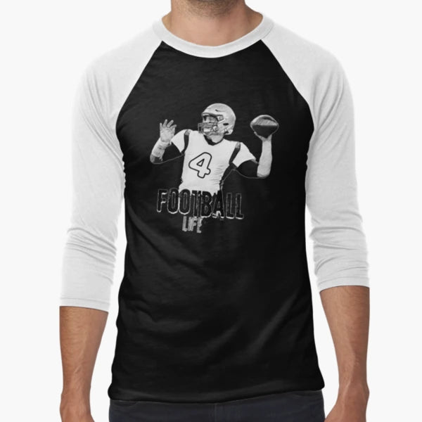 American Football Life T-Shirt - Novelty Apparel for Adults - T-Shirt, Sweatshirt, Hoodie