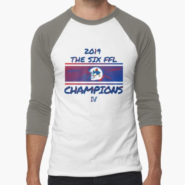 Six Champions Gear T-Shirt - Fun Novelty Design Unisex - T-Shirt, Sweatshirt, Hoodie