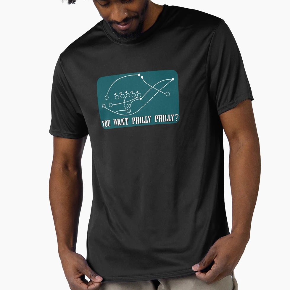 You Want Philly Philly T-Shirt - Fun Novelty Design for Adults - T-Shirt, Sweatshirt, Hoodie