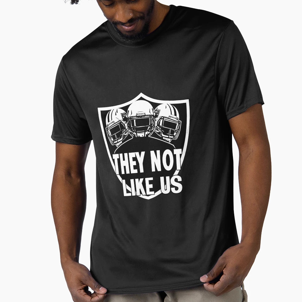 They Not Like Us Shield T-Shirt - Trendy Graphic for Adults - T-Shirt, Sweatshirt, Hoodie