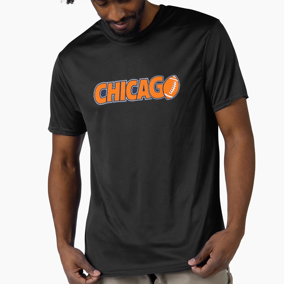 Chicago Football T-Shirt - Unique Graphic Men Women - T-Shirt, Sweatshirt, Hoodie