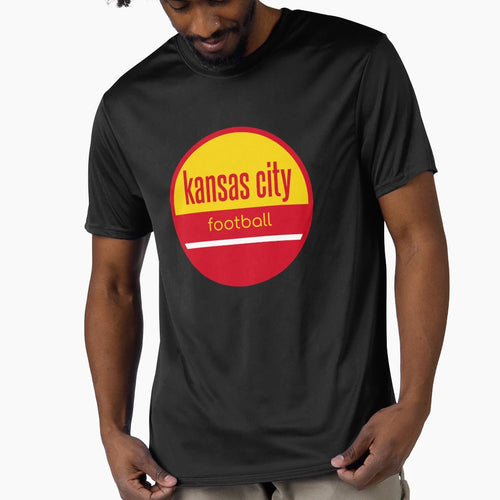 Kansas City Football T-Shirt - Custom Art Print Unisex - T-Shirt, Sweatshirt, Hoodie
