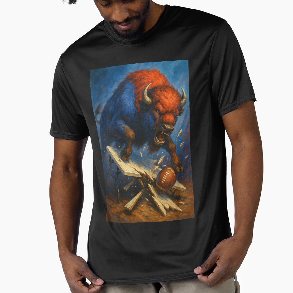 Buffalo Football V5 T-Shirt - Graphic Print for Adults - T-Shirt, Sweatshirt, Hoodie