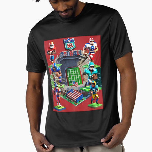 American Foot Ball T-Shirt - Graphic Print Unisex - T-Shirt, Sweatshirt, Hoodie