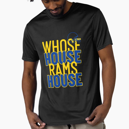 Whose House Rams House T-Shirt - Custom Art Print for Adults - T-Shirt, Sweatshirt, Hoodie