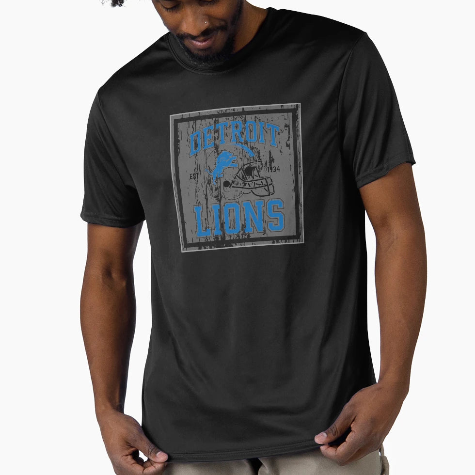Detroit Lions T-Shirt - Custom Art Print Men Women - T-Shirt, Sweatshirt, Hoodie