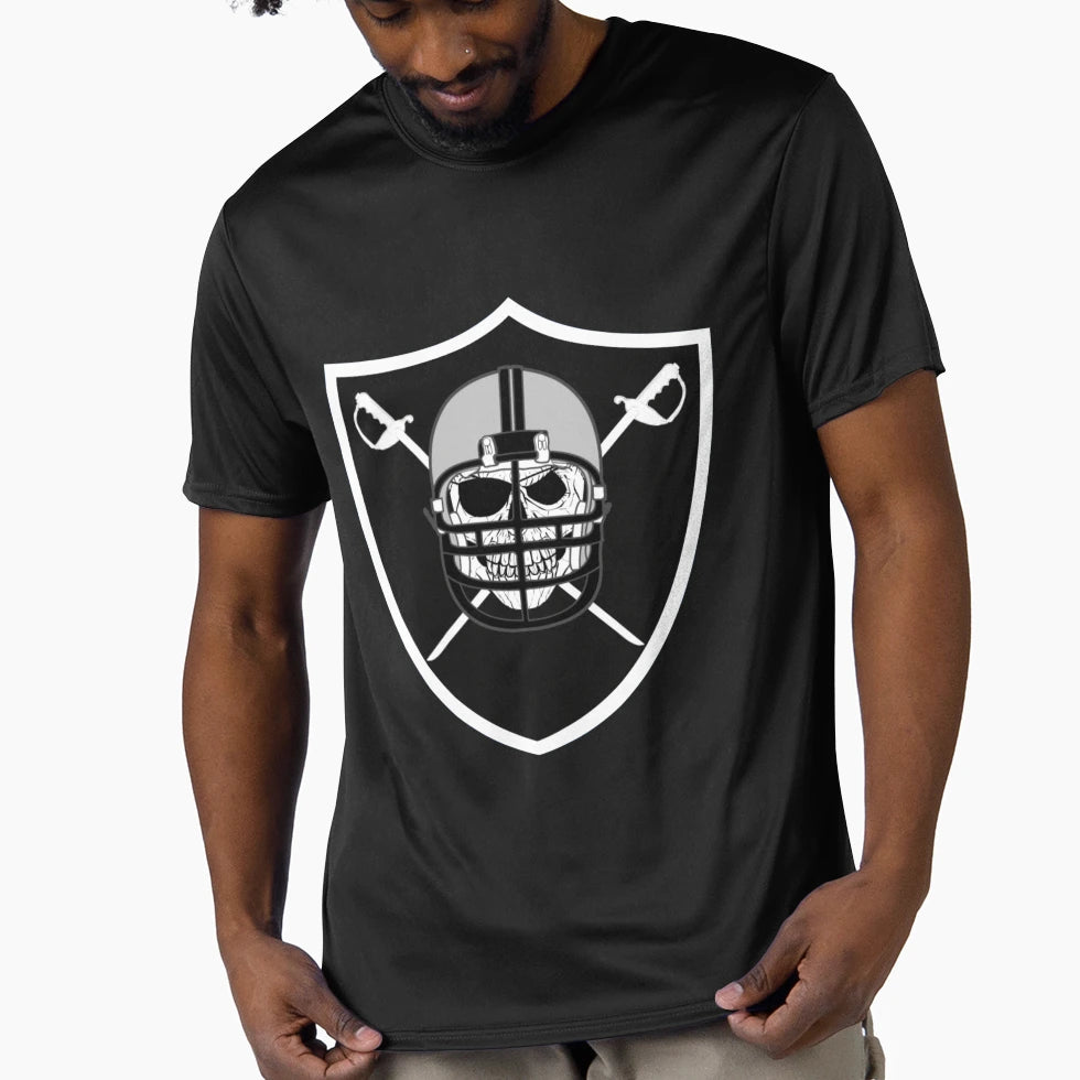 Raiders Skull T-Shirt - Minimalist Print Unisex - T-Shirt, Sweatshirt, Hoodie