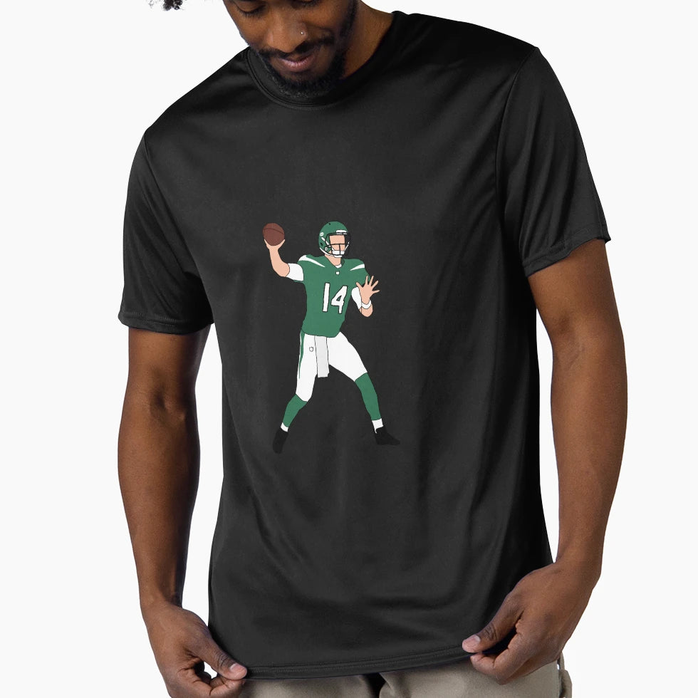 New York Jets Sam Darnold T-Shirt - Minimalist Print for Adults - T-Shirt, Sweatshirt, Hoodie