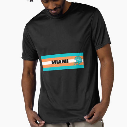 Miami Football Gift T-Shirt - Fun Novelty Design Unisex - T-Shirt, Sweatshirt, Hoodie
