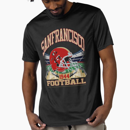 San Francisco Football Gridiron T-Shirt - Fun Novelty Design Men Women - T-Shirt, Sweatshirt, Hoodie